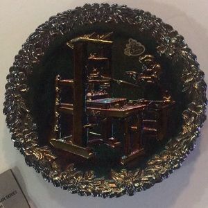 Fenton The First Printer of Colonial America Plate vintage